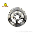 Chrome Offroad Wheels 15 Inch Triangle Steel Rims